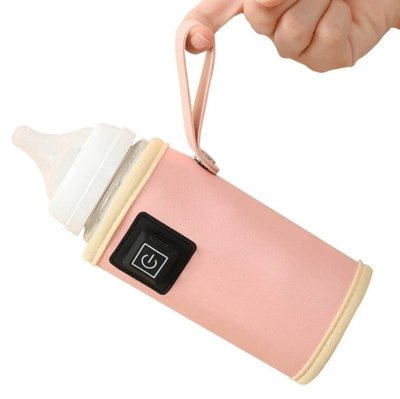 Портативний нагрівач для дитячих пляшечок з регулюванням температури та дисплеєм 7655 фото