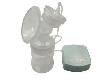 Електричний портативний молоковідсмоктувач Breast Pump Бірюза 62 фото