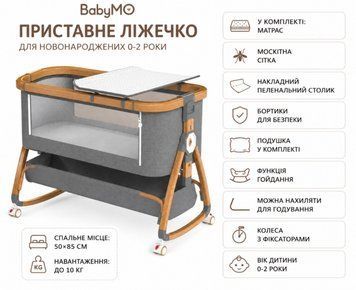 Многофункциональная детская кроватка 3 в 1 Кроватка-качалка для новорожденного Кровать-манеж 500 фото