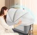Многофункциональная детская кроватка 3 в 1 Кроватка-качалка для новорожденного Кровать-манеж 500 фото 10