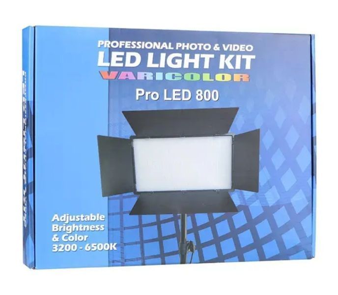 Прямокутна LED-лампа Pro LED U800 Професійний відеосвітло Varicolor PRO LED U800+ (3200-5600K) 288 фото