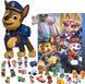 Новорічний адвент календар "Щенячий патруль" Paw Patrol на 24 віконця з фігурками персонажів, 270 г 4399 фото 1