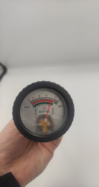 Аналізатор для вимірювання вологості ґрунту та кислотності від 3 до 8 рН  238 фото