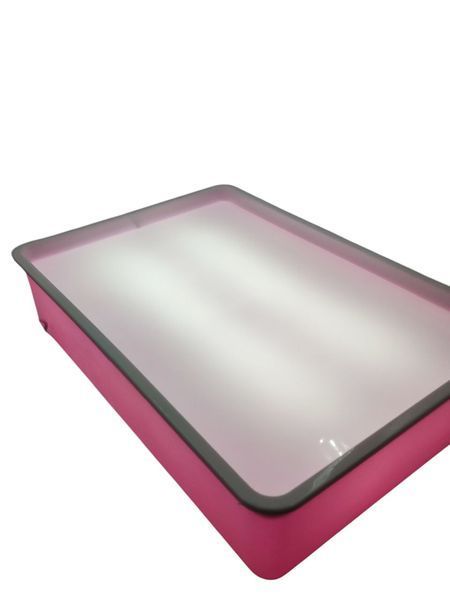 Стіл для малювання піском з LED-підсвічуванням рожевий колір 39 фото